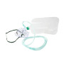 Adult Oxygen Mask - High Concentration Non-Rebreather, 7' Supply Tube and Elastic Strap Fixation