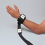2799 Posey Locking Twice-as-Tough Cuffs - Ankle Cuffs, lock on cuff and connecting strap, Red