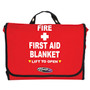 First Aid Blanket Bag with 80% Wool Blanket