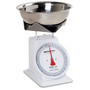 Top Loading Fixed Dial Scale, 25 Lb Capacity, Stainless Steel Bowl