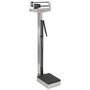 Physician's Scale, Stainless Steel, Weigh Beam, 400 lb x 4 oz, Height Rod