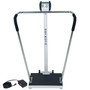 Bariatric Scale, Digital, 600 lb x .2 lb / 270 kg x .1 kg, 18" x 14" Platform, AC Adapter