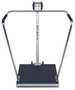 Bariatric Scale, Digital, 1000 lb x .2 lb / 450kg x .1 kg, 24" x 24" Platform, BT / WiFi