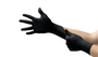 Exam Gloves, Nitrile, PF, Textured Fingers, Black, X-Large, 100/bx, 10 bx/cs