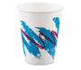 Cup Paper Hot Jazz 8ox Blue Polycoat, SL/50EA