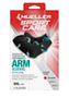 GRAD COMP ARM SLEEVE PERF BLK PR XXL 20-30 mmHg