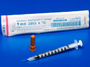 Syringe Monoject Tuberulin Safety 28G x 0.5in 1ml, BX/100EA