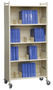 VERSA RACK 4 SHELF - CABINET STYLE - BEIGE