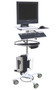 Omnimed computer security stands are constructed of powder coated heavy gauge steel and designed for monitor and PC blocks. The stand has a 4-leg base with a low center of gravity and sturdy 4 inch rubber casters. The telescoping column has Pneumatic assist and extends from 36 H to 46 H for easy individual height adjustment. The stand has an adjustable monitor arm and keyboard tray, left/right sliding mouse tray, easy access wheel ring handle with one Poly tray for storage, a 10' hospital grade cord wrap with 3 outlets and a removable basket ( 8 H x 10 W x 4 D). the adjustable computer holder has high security fasteners and accommodates PC sizes from 9 H x 1 3/4 W x 9 3/4 D to 16 1/2 H x 6 1/2 W x 18 D. Additional Poly trays for the ring handle and a printer tray may be added to the unit.

Featured:

• Low center of gravity base with tough powder-coat finish
• Easy rolling 4” rubber casters
• Telescoping column with gas assist for easy lifting
• 46” fully extended and 36” compressed
• Left to right sliding mouse tray
• Easy access ring style handle for easy grab and go use
• Fully adjustable 19” x 7” keyboard tray
• Poly tray in handle for storage (additional trays may be
purchased)
• Removable basket - 8”H x 10”W x 4”D
• Cord reel
• Holds CPU’s from 1 3⁄4”W x 9 3⁄4”D x 9”H to 51⁄2”W x 18”D x16 1⁄2”H
• PC is protected using high security fasteners
• Monitor tilts for perfect viewing angle
• VESA compliant monitor mounting plate