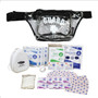 Hip Pack with Mesh Drain, GUARD Logo, First Aid Supply Pack, Clear