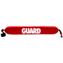 40" Rescue Tube with Plastic Clips and GUARD Logo, Red