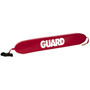 40" Rescue Tube with Brass Clips and GUARD Logo, Red