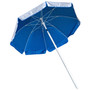 5.5' Wind Umbrella, Silver / Royal Blue