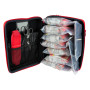 Emergency Trauma Station Includes 7 Throw Kits - in Polycarbonate Case