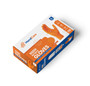 8mil Orange Diamond Grip Nitrile, Fentanyl Protection  Small, Orange, CS/1000