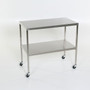 SS Instrument Table with H-Brace 30 W x 72 L x 34 H