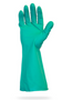 Glove, 22 Mil, 18in Green Unlined Nitrile, One Pair Per Bag, 3DZ/CS, 2X