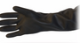 Glove, 40 Mil, 16in Black Heavy Duty Latex Pot Scrubber, One Pair Per Bag, 6DZ/CS, XL