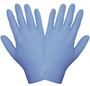 Glove, General Purpose, Nitrile, Poly Coated, Textured, Powder-Free (PF), Medium, Lavender Blue, 100/BX 1000/CASE