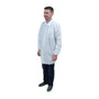 ProMax Labcoat, Long Sleeve, Elastic Wrists, 3 Pockets, Snap Front, White, 2X, 30/CS