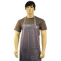 4 Mil Vinyl Apron  Unhemmed,35inX45 Blue String Ties, 6 DZ/CS