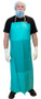 20 MM 36inX50in Green PVC Apron, Stomach Patch, Sold Individually, 96/CS