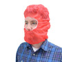 Hood and Beard Cover Red 100/bg 10bg/1000 CS