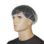 27in  Heavyweight Polyester Hairnet, White, 100/BG 10BG/CS