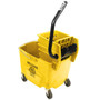 Premium Combo 6000 Wringer and 2635 Bucket 26-35 qt. Yellow, 1 per Case