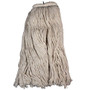 Regular Screw-Type Cut-End Cotton Wet Mop Head 20 oz. White, 12 per Case