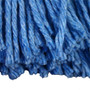 Valumax Regular Screw-Type Cut-End Blue Blend Wet Mop Head 24 oz. Blue, 12 per Case