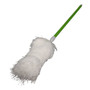 Extendable Microfiber Twist-and-Lock Duster 33-45 in. Green/White, 12 per Case