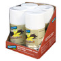GenAire Metered Aerosol Air Freshener, Vanilla Bean Multi-Colored, 4 Pieces per Pack, 4 Packs per Case