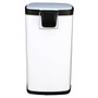 Step-On Receptacle with Plastic Liner 21 qt. White, 1 per Case