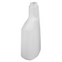 Plastic Bottle with Graduations 22 oz. Natural, 100 per Case