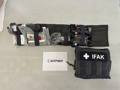 Headrest IFAK Kit Police Tactical Trauma SCOTMED Provides Officers