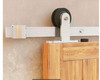 Sliding Barn Door Hardware Kit - T Shape Design Roller - Choice of Track Length