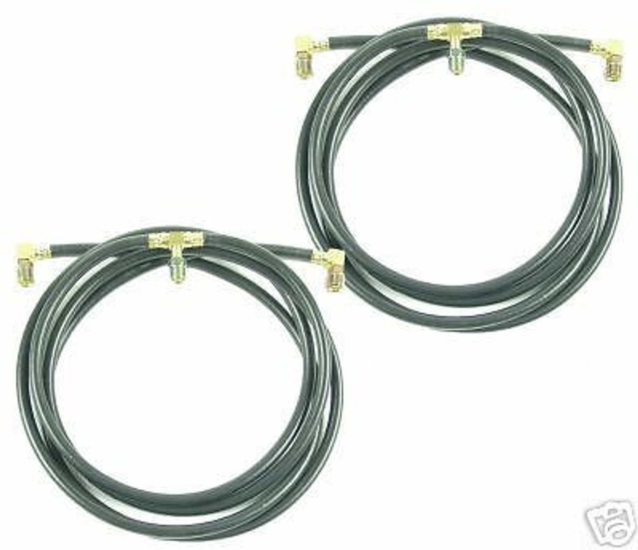 1958-1960 Chevy Impala Convertible Top Hoses, 1 Pair