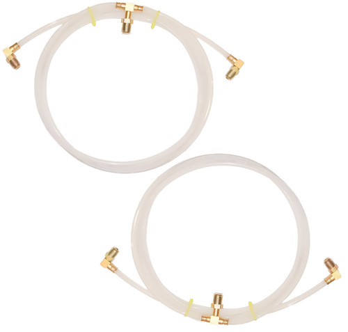 1964-1967 Chevy Chevelle, Malibu Convertible Top Hoses, 1 Pair