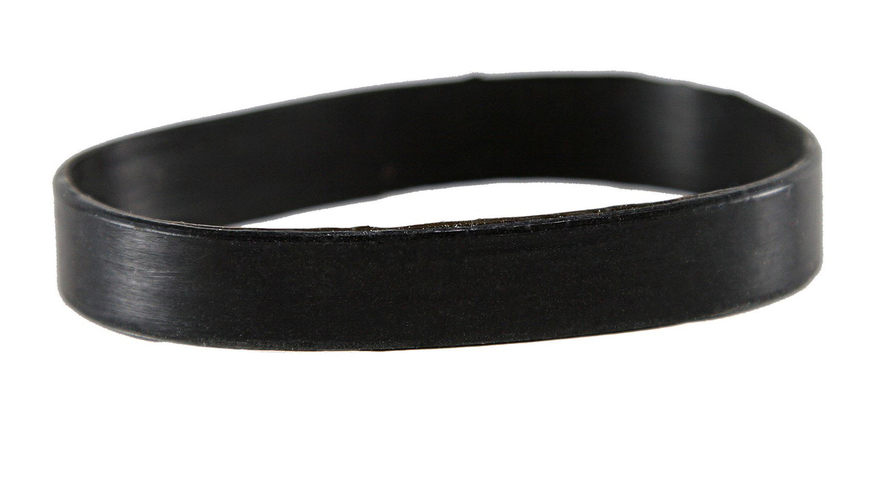 Black Custom Wristbands  Debossed Silicone Bracelets