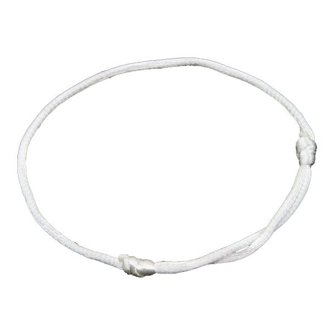 White Bracelet, White String, Fancy White String, Lucky Bracelet