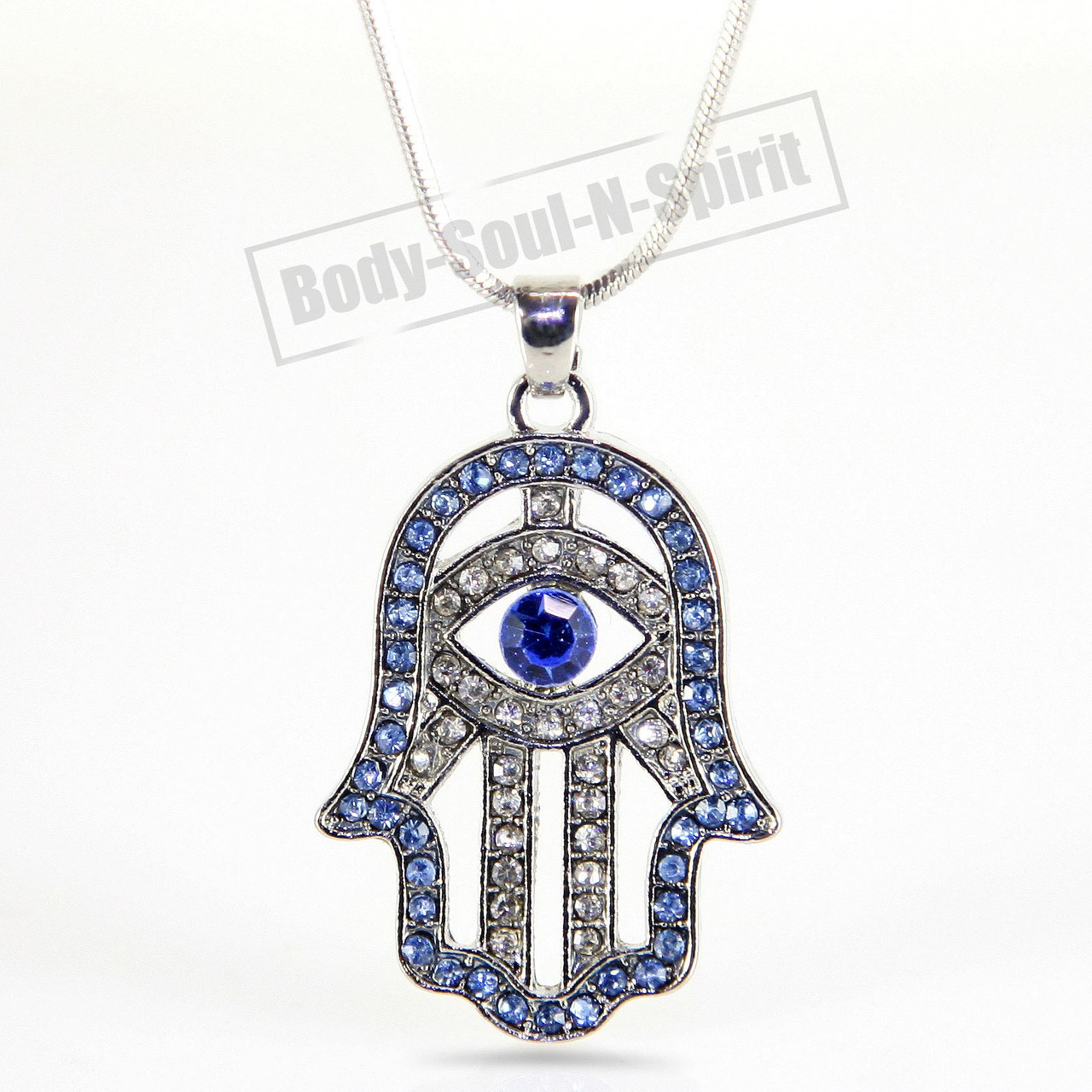 moon star dragon evil eye heart crystal pave arm hand charm pendant charm  Necklace Chain Cursive