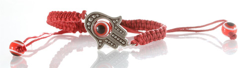 1 Sacred Hamsa Hand god Red String Revolving Lucky Evil Eye Spiritual Bracelets
