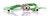 1 Sacred Hamsa Hand Green String Revolving Lucky Evil Eye Spiritual Bracelets