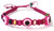 1 Evil Eye Magenta String Ethnic Bracelets Lucky Eye Charm Bead success Bracelet