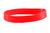 Red blank Silicone Wristband powerful Rubber Bracelet good karma Bangle gift