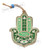 Lucky Gold plated Hamsa Wall Hanging Judaica Kabbalah Pendant Charm Gift