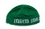 Green Rabbi Na Nachman Knitted Kippah Yarmulke Tribal Jewish Hat covering Cap