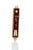 Gold plated Mezuzah Mezuza Red Case 7cm Judaica Jewish Torah Shaddi Israel
