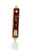 Gold plated Mezuzah Mezuza Red Case 7cm Judaica Jewish Torah Shaddi Israel